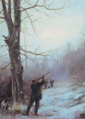 Shooting Blank Greetings Card  'Last Drive' by John Trickett C248