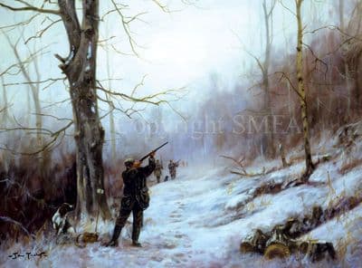 Shooting Blank Greetings Card 'Last Drive Of The Day' by John Trickett C110