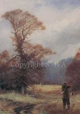 Shooting Blank Greetings Card Rough Shooting by John Trickett  B26