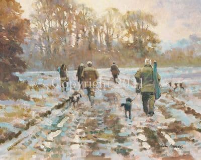 Shooting Limited Edition Print After the Thaw by Colin Allbrook