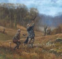 Shooting Limited Edition Print 'That's Mine' by John Trickett