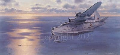 Short Sunderland S.25 Flying Boat 'Atlantic Patrol' by Keith Woodcock