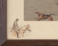 Snaffles 'The Stonefaced Narrer-back' hunting Print by Charles Johnson Payne
