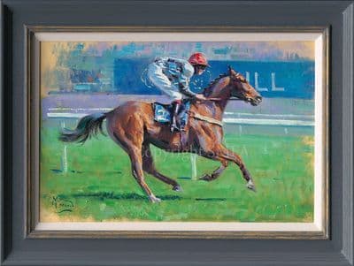 SOLD In Front' Kelso Races by Malcolm Coward