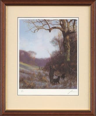 SOLD 'Winter Shoot II' Ex-display Shooting Print by John Trickett