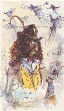 Springer Spaniel Open Edition Print 'The Beater' by Jonathan Walker