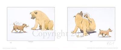 Terrier Limited Edition Print 'The Transfer Deal' by Malcolm Coward