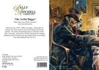 The Artful Digger' Humorous Border Terrier Christmas Cards by Mick Cawston