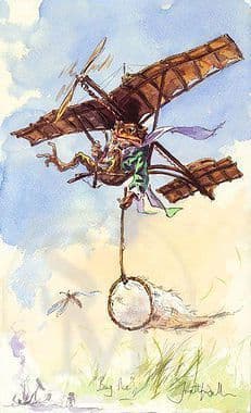 Toad Humorous Limited Edition Print 'Bug Ace' by Jonathan Walker