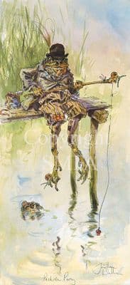 Toad Humorous Limited Edition Print 'Peckish Percy' by Jonathan Walker