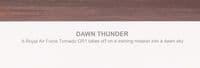 Tornado Limited Edition Print 'Dawn Thunder' by Keith Woodcock