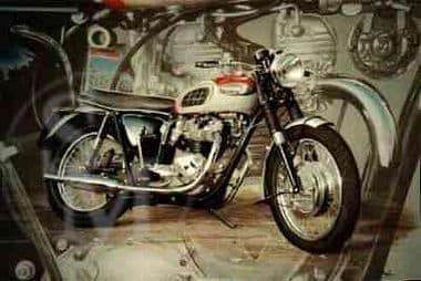 Triumph Motorbike Limited Edition Print '1968 Triumph Bonneville 650Cc' by Paul Doyle