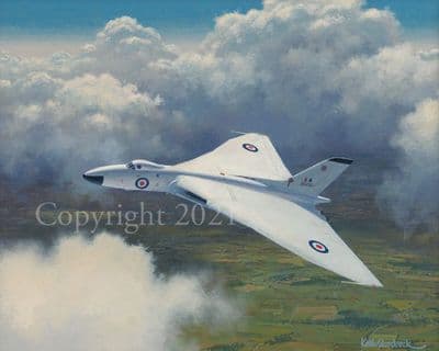 Vulcan Limited Edition Print 'Early Icon' by Keith Woodcock