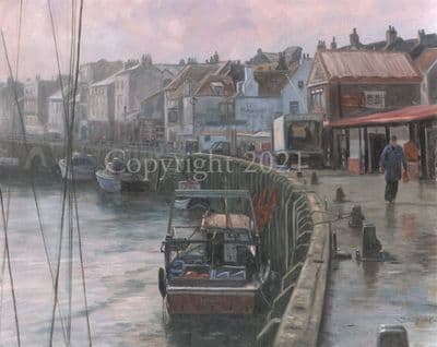 Whitby Limited Edition Print 'Whitby' by John Trickett