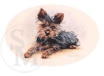 Yorkshire Terrier Limited Edition Print 'Yorkie Pup' by Josephine Copley