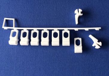 10 000 pcs Offset Carrier Glider Runner for KS DS CKS Type Hotel quality curtain tracks