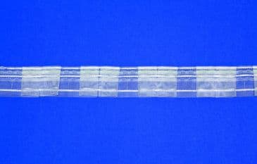 box pleat tape blues 1:2.5 BOX 100 MTS !! Offer!! Buy 1 get 1 half price!!