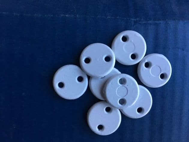 White Penny Weights 20mm 12GR 100s