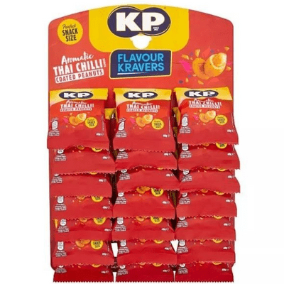 КР Aromatic Thai Chilli Coated Peanuts Pub Card 21x40g