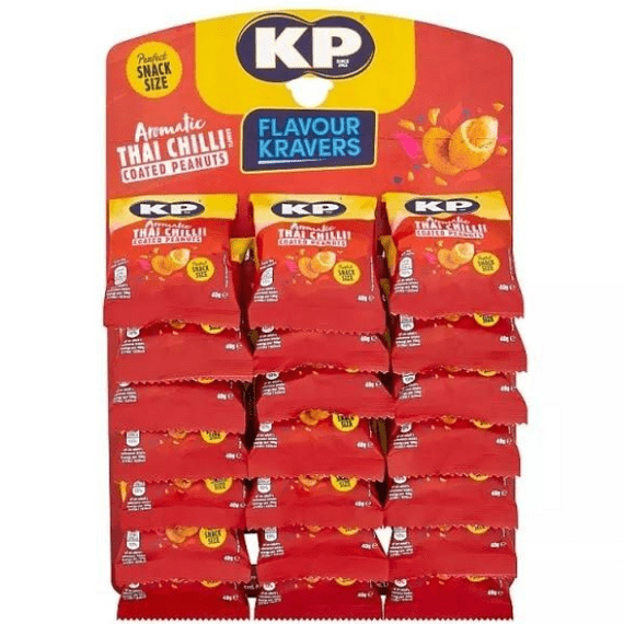 КР Aromatic Thai Chilli Coated Peanuts Pub Card 21x40g
