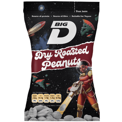 BIG D Dry Roasted Peanuts