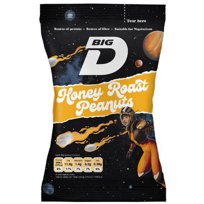 BIG D Honey Roast Peanuts