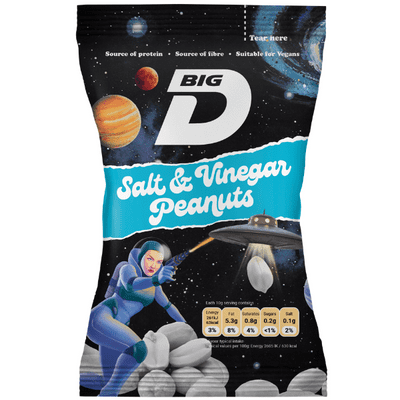 BIG D Salt & Vinegar Peanuts