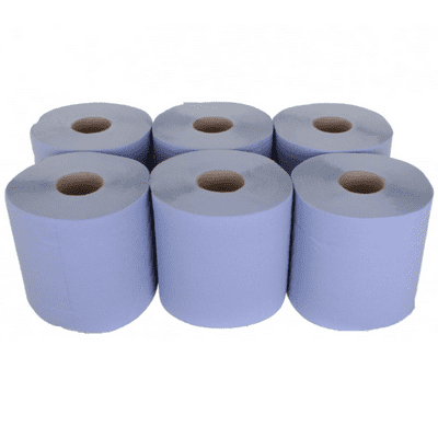 BLUE CENTREFEED ROLL 6x 144m x 170mm