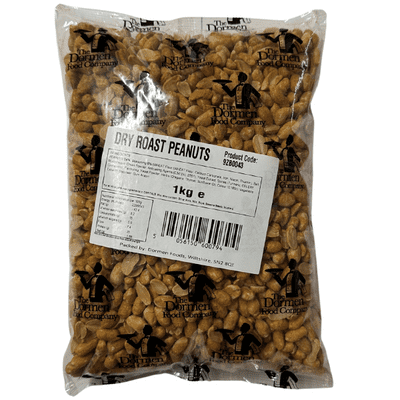BULK Dry Roasted Peanuts 1kg