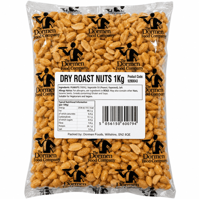 BULK Dry Roasted Peanuts 1kg