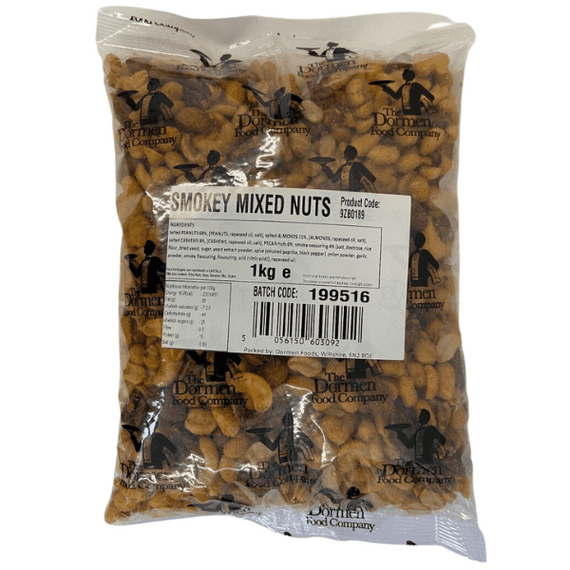 BULK Smoked Mixed Nuts  1kg