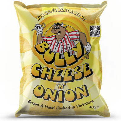 BULLY Cheese 'N' Onion Crisps 24x40g