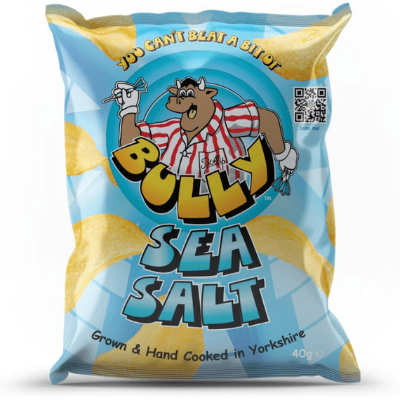 BULLY Sea Salt Crisps 24x40g