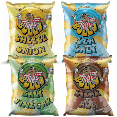BULLYS CRISPS Mixed Case 24x40g