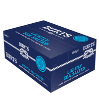 Burts Lightly Sea Salted Crisps 20x40g | Wholesale