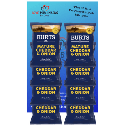 BURTS Pub Card (Various Flavours) 8x40g