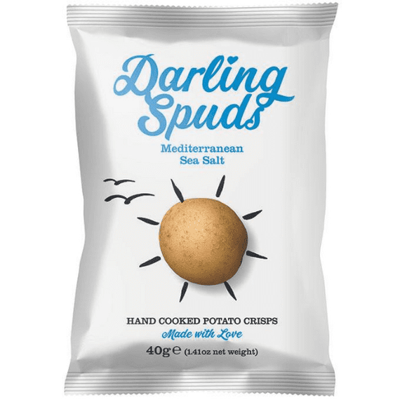 DARLING SPUDS Mediterranean Sea Salt 30x40g CLEARANCE