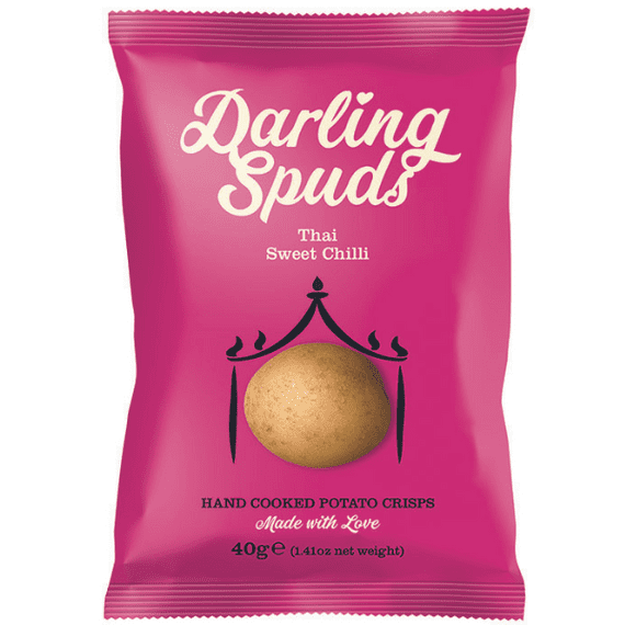 DARLING SPUDS Thai Sweet Chilli 30x40g CLEARANCE