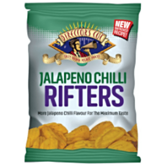 DIRECTORS CUT Jalapeno Rifters Snacks 24x40g