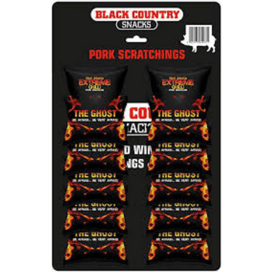 GHOST Extreme Chilli Scratchings 12x35g