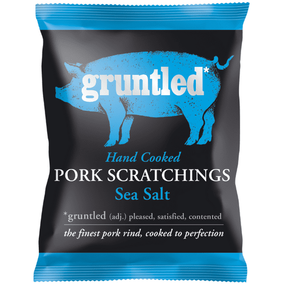 GRUNTLED Pork Scratchings Case 20x35g