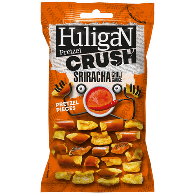 HULIGAN PRETZEL CRUSH  Siracha Chilli Sauce Pretzel Pieces