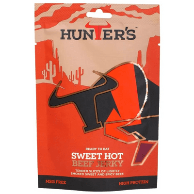 HUNTERS Sweet Hot Beef Jerky 10x28g