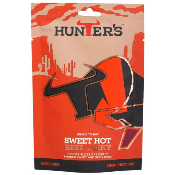 HUNTERS Sweet Hot Beef Jerky 10x28g