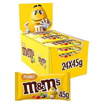 M & M's Peanut Milk Chocolate 24 Pack