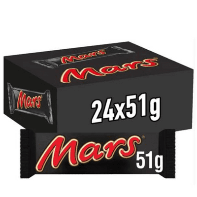 MARS Chocolate Bars 24 Pack