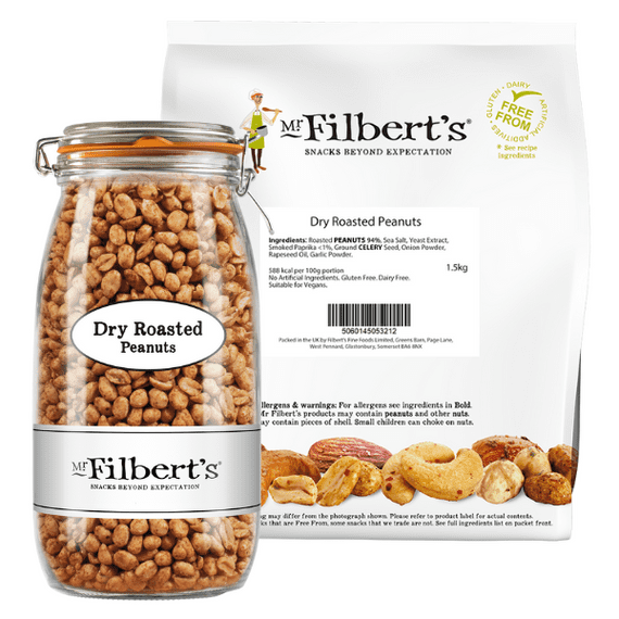 MR FILBERTS Dry Roasted 1.5kg Bulk Bag