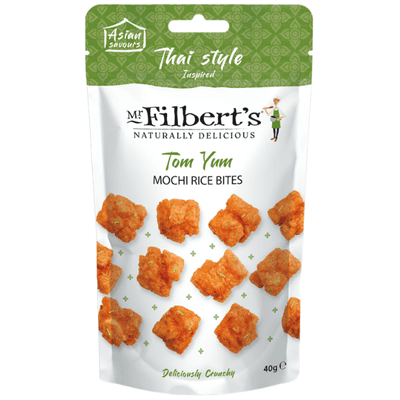 MR FILBERTS Thai Inspired Tom Yum Mochi Rice Bites 16x40g Case