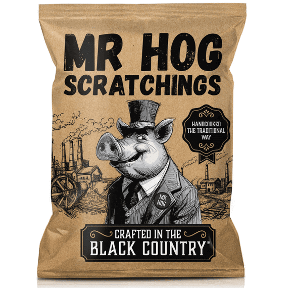 MR HOG Traditional Pork Scratchings 12x40g