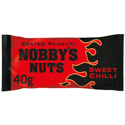 NOBBYS Sweet Chilli Coated Peanuts Case
